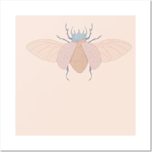 Brain Moth Posters and Art